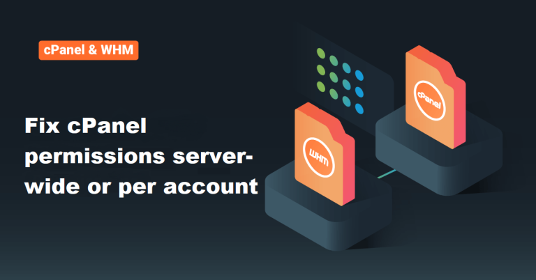 Fix cPanel permissions